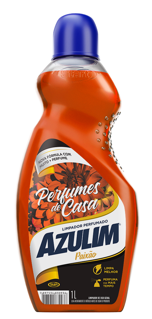 Imagem do produto Limpador Perfumado Paixão AZULIM 1L